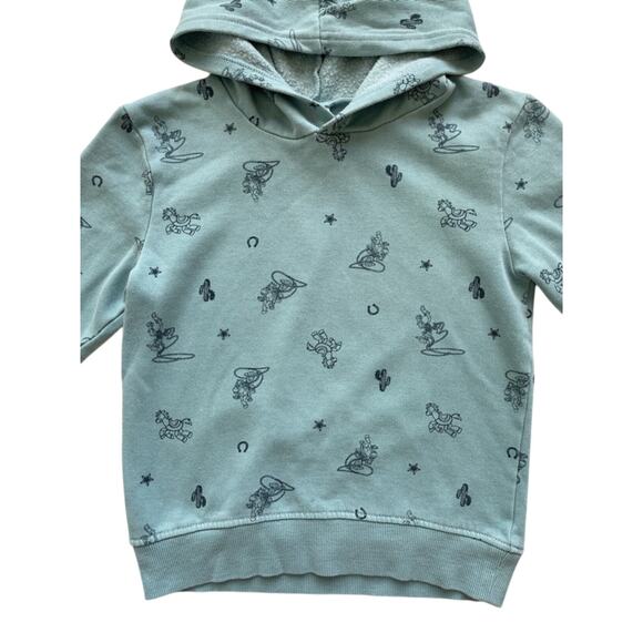 Disney Toy Story Woody Hoodie Sweatshirt Size 5 - Picture 2 of 4